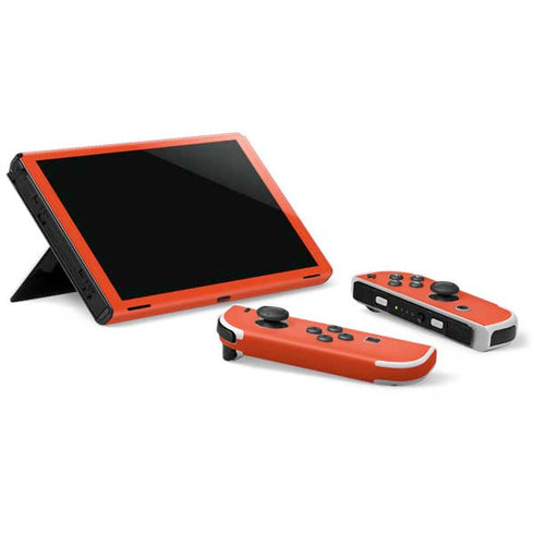 Auburn University AU Orange Nintendo Switch OLED (2021) Skin